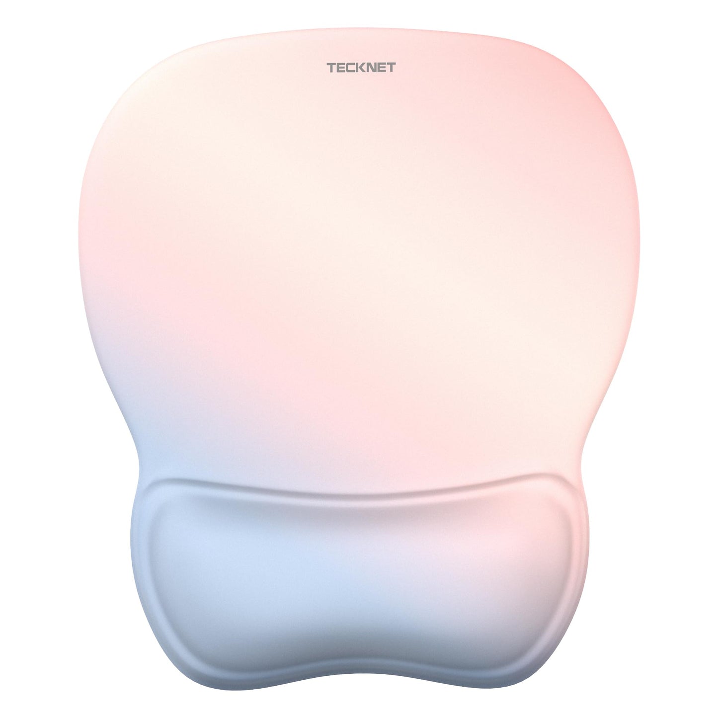 TECKNET Gel Ergonomic Mouse Pad with Wrist Rest, Non-Slip PU Base, Gradient | Comfortable Gel Cushion, Pain Relief, Smooth and Waterproof Surface, Mouse Pad with Wrist Rest for Office, Gaming and Study
