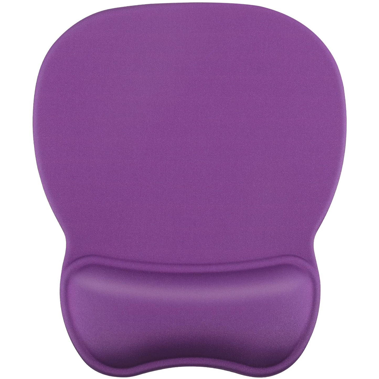 MROCO Ergonomic Mouse Pad with Gel Wrist Rest, 9.4 x 8.1 in, Cloud Forest | Ergonomic Shape Design, Multiple Pattern Options, Gel Wrist Comfort, Smooth Lycra Surface, Non-Slip PU Base
