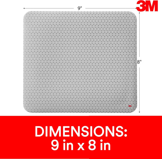 3M Precise Mouse Pad, Bitmap, 9 in x 8 in, 6 Packs/Case | Enhances the Precision of Optical Mice, Non-Skid Foam Back