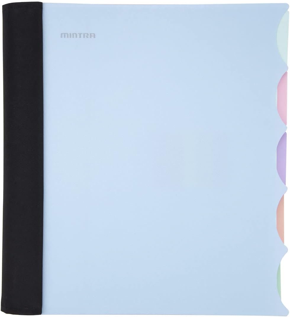Mintra Office Durable PREMIUM Spiral Notebook (Arctic Ice, 5 Subject (8.5in x 11in))