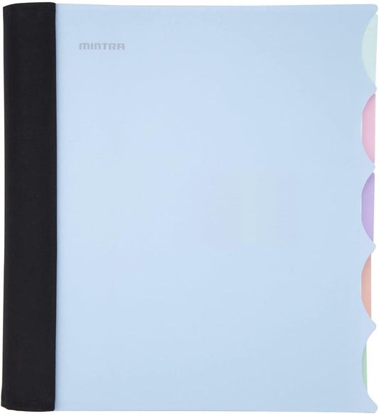 Mintra Office Durable PREMIUM Spiral Notebook (Arctic Ice, 5 Subject (8.5in x 11in))