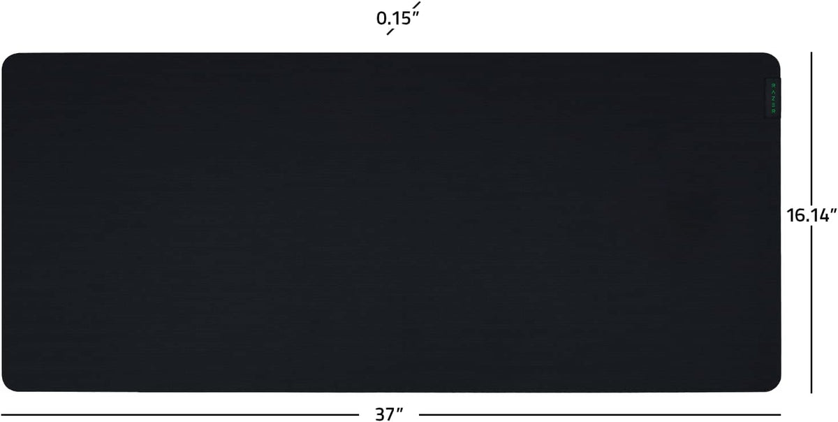 Razer Gigantus V2 Cloth Gaming Mouse Pad (XXL), Thick, Non-Slip Base, Black | High-Density Foam
