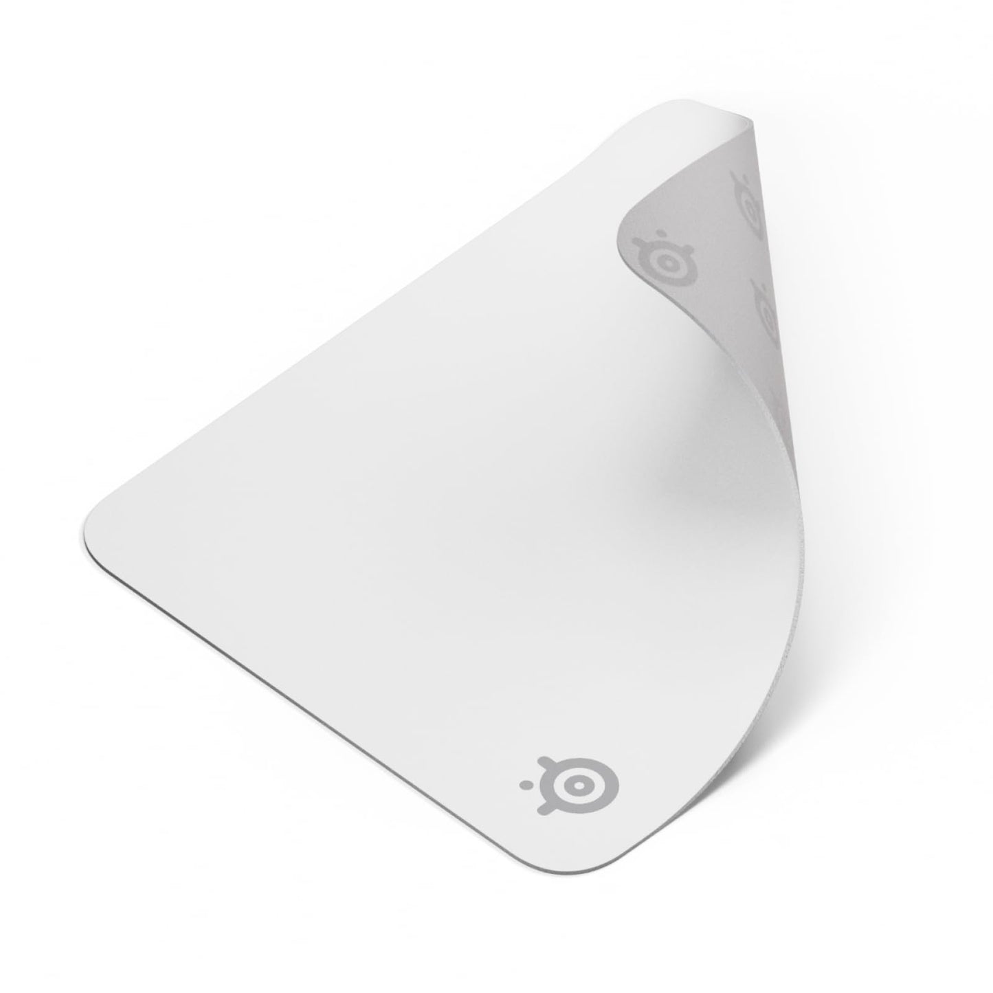 SteelSeries QcK Medium Gaming Mousepad — Black — Non-Slip Silicone Rubber Base — Peak Tracking and Stability — Optimized for Gaming Sensors — 320 mm x 270 mm — FPS, MOBAs, RTS, MMO
