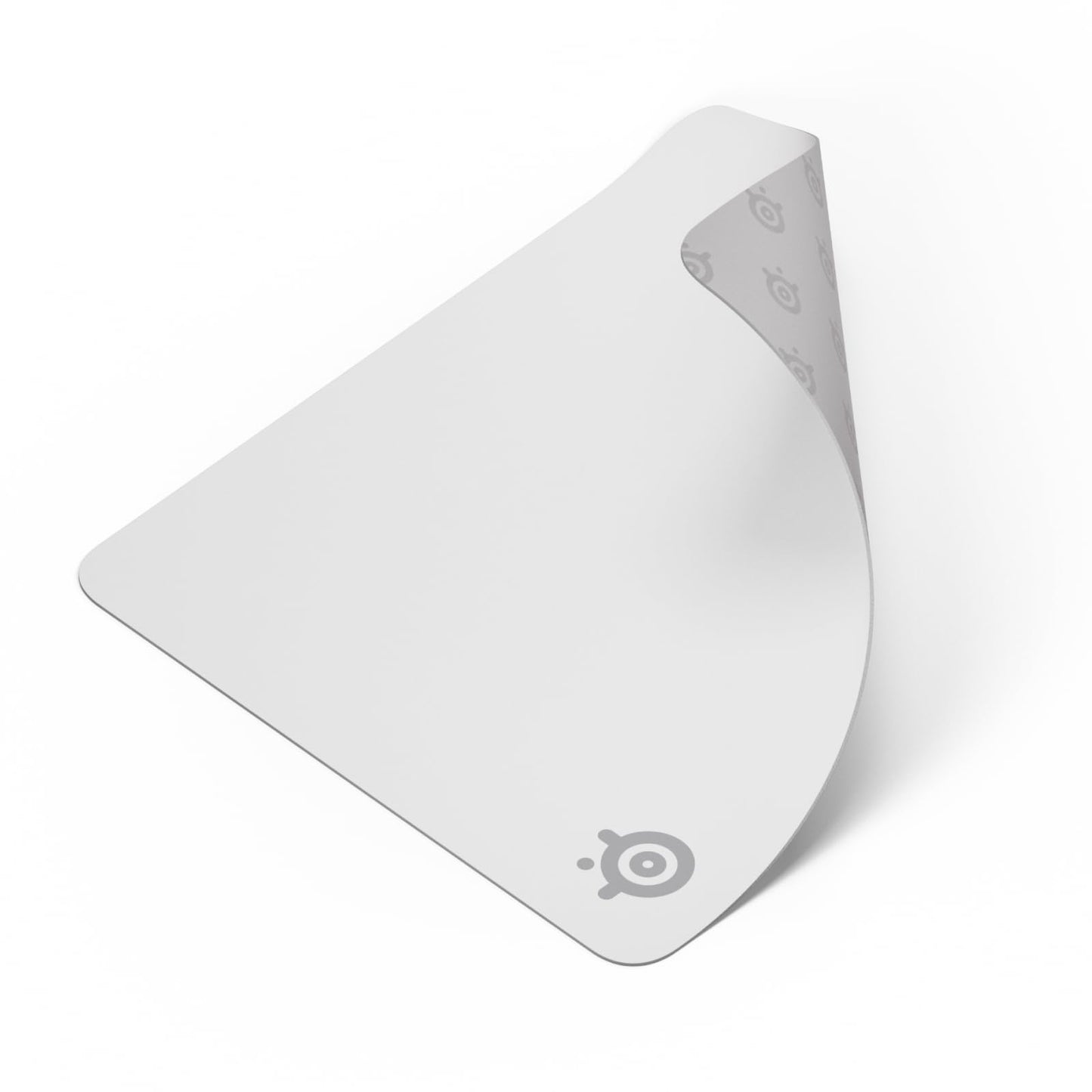 SteelSeries QcK Medium Gaming Mousepad — Black — Non-Slip Silicone Rubber Base — Peak Tracking and Stability — Optimized for Gaming Sensors — 320 mm x 270 mm — FPS, MOBAs, RTS, MMO