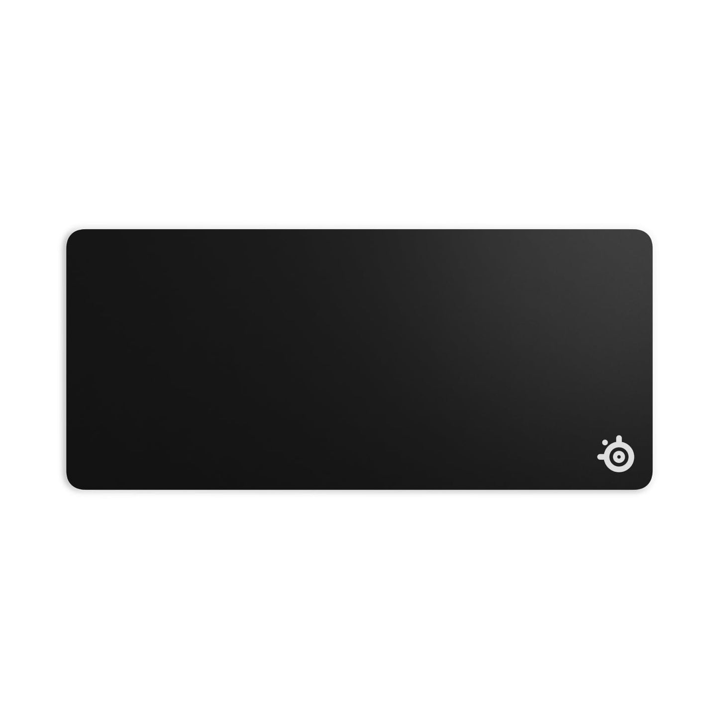 SteelSeries QcK Medium Gaming Mousepad — Black — Non-Slip Silicone Rubber Base — Peak Tracking and Stability — Optimized for Gaming Sensors — 320 mm x 270 mm — FPS, MOBAs, RTS, MMO