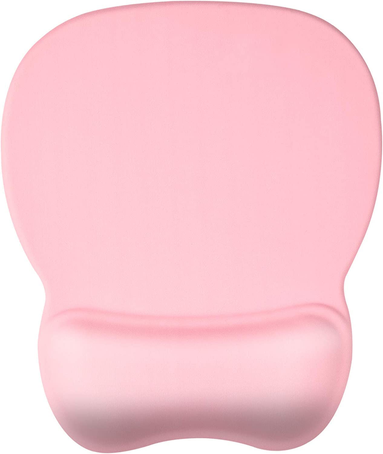 EooCoo Ergonomic Mouse Pad with Wrist Rest, Memory Foam Support Mousepad | Non-Slip Base for Computer, Cafe, Home & Office, 9.64 x 8.26 in Office Desk Accessories, Carpal Tunnel Relief