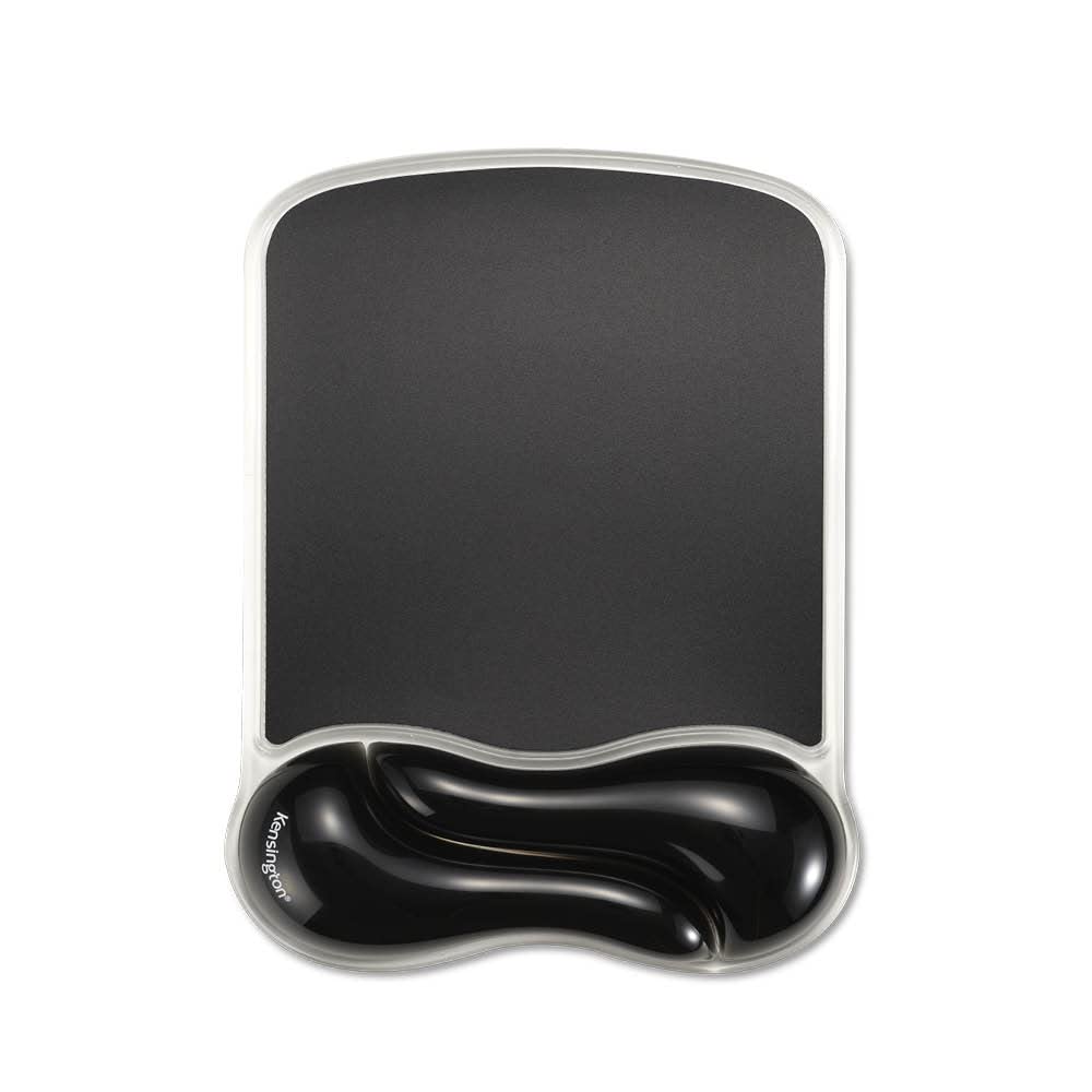 Kensington Duo Gel Mouse Pad with Wrist Rest, Ergonomic Wrist Support for Pain Relief, Comfortable Non-Skid Gel Pad for Computer, Laptop, Office & Home 9.6" x 7.6", Blue K62401AM | Ergonomic wrist support, non-skid gel pad, 9.6 x 7.6 in, pain relief for l