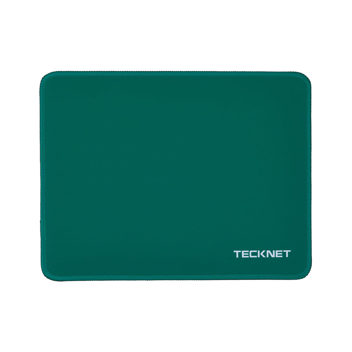 TECKNET Mouse Pad with Durable Anti-fray Stitching, Black Small Mousepad | Anti-slip Rubber Base, Ultra-smooth Surface, Waterproof Material, Gaming Mouse Mat for Laptop for Laser and Optical Mice