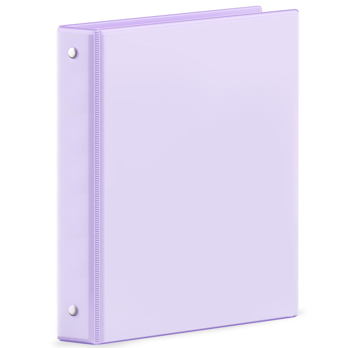 SUNEE 3 Ring Binder 1 Inch Pink 1 Pack, Holds 175 Sheets of Letter Paper, Clear View 1" Three Ring PVC-Free (Fit 8.5x11 Inches) for School or Office Supplies