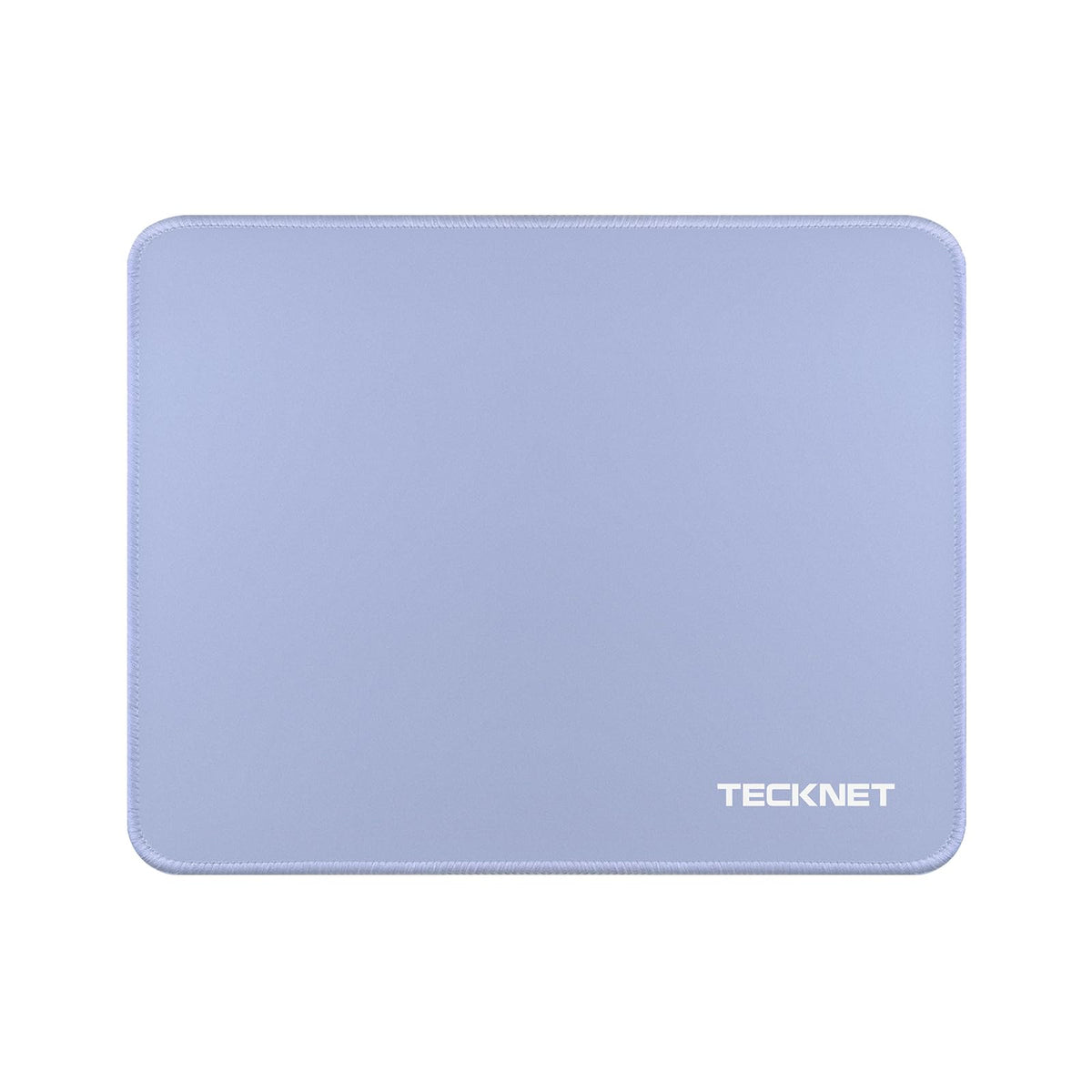 TECKNET Mouse Pad with Durable Anti-fray Stitching, Black Small Mousepad | Anti-slip Rubber Base, Ultra-smooth Surface, Waterproof Material, Gaming Mouse Mat for Laptop for Laser and Optical Mice