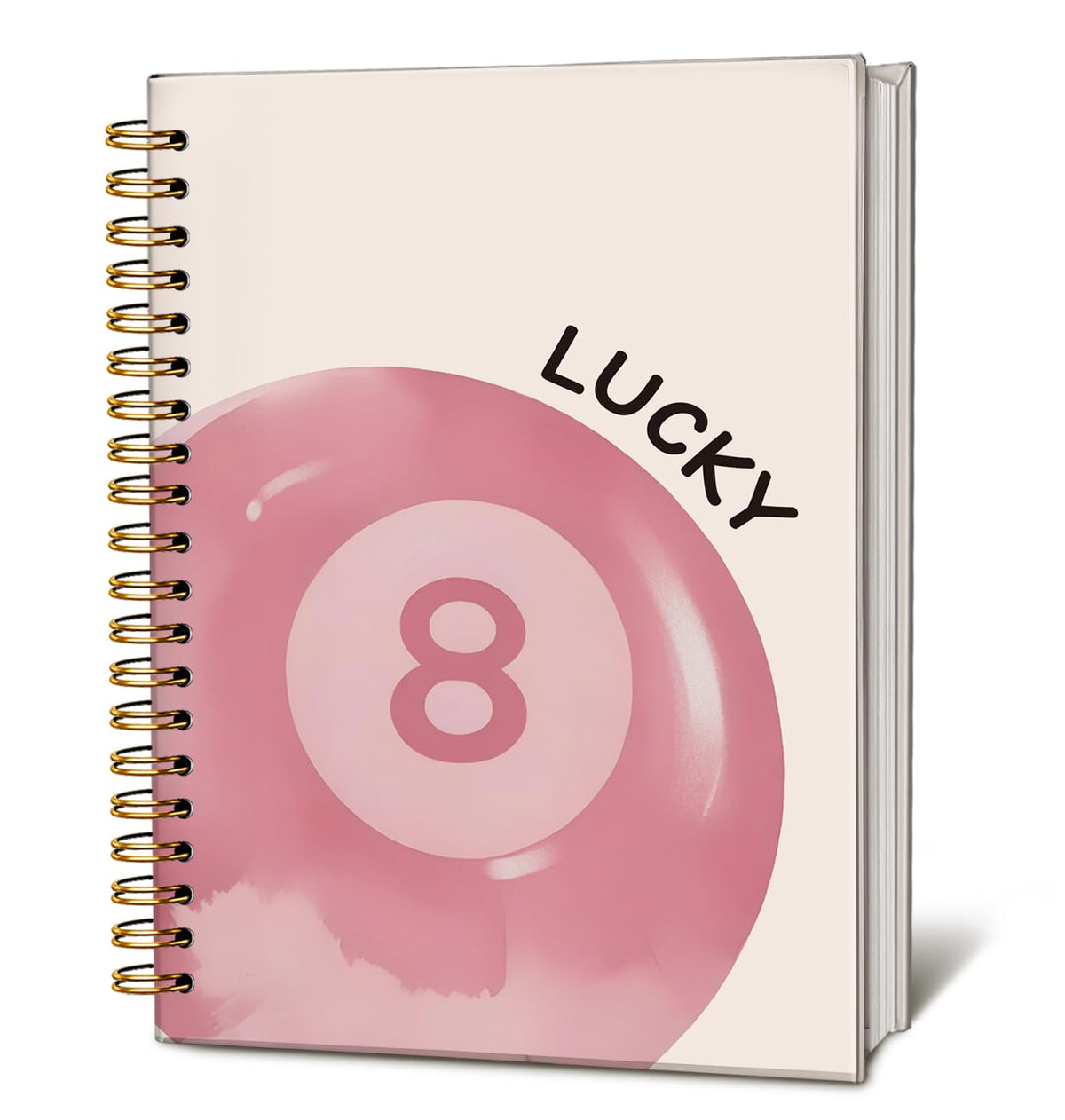 Cute Pink Bow Journal for Teen Girls & Women, Cute School Supplies - Cute Preppy Bow Stuff Birthday Gifts for Women Girls, Coquette Stuff Pink Bow Bible Hardcover Spiral Notebook 5.5x8.3