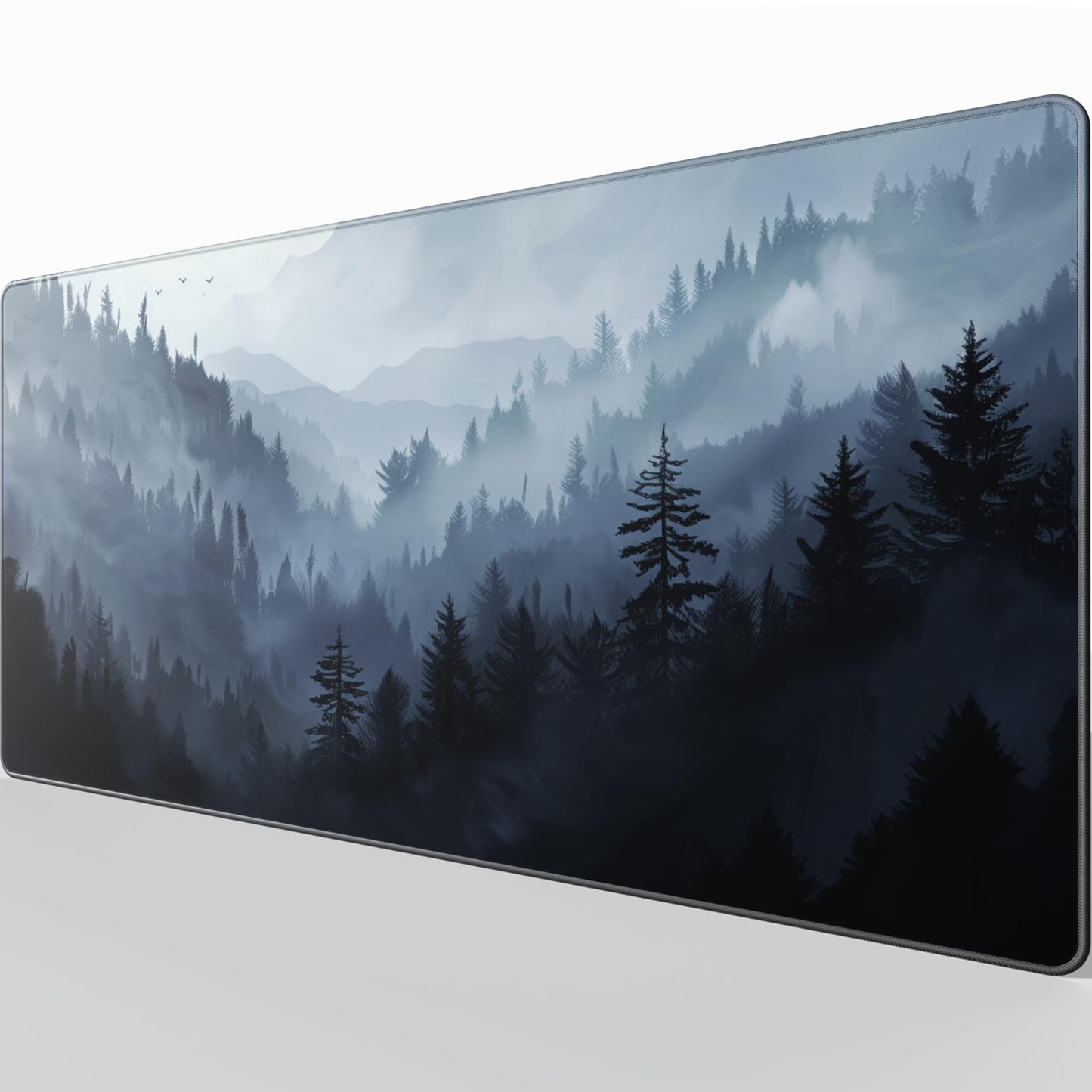 KTRIO Large Gaming Mouse Pad Desk Mat for Gamer, 31.5" x 11.8", Black, XL | Extended Size Design, Superior Micro-Weave Cloth, Non-Slip Rubber Base, Durable Stitched Edges, Water-Resistant Coating