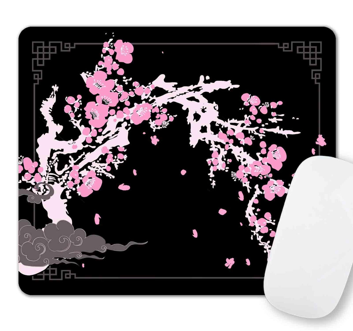 Cute Colorful Checkered Mouse Pad, Retro Purple Pink Blue Green Mousepad, Square Aesthetic Mice Pad Perfect Design for Gaming, Computer,Laptop, Office Work, Non-Slip Rubber Mouse Mat, 9.5x7.9 inch