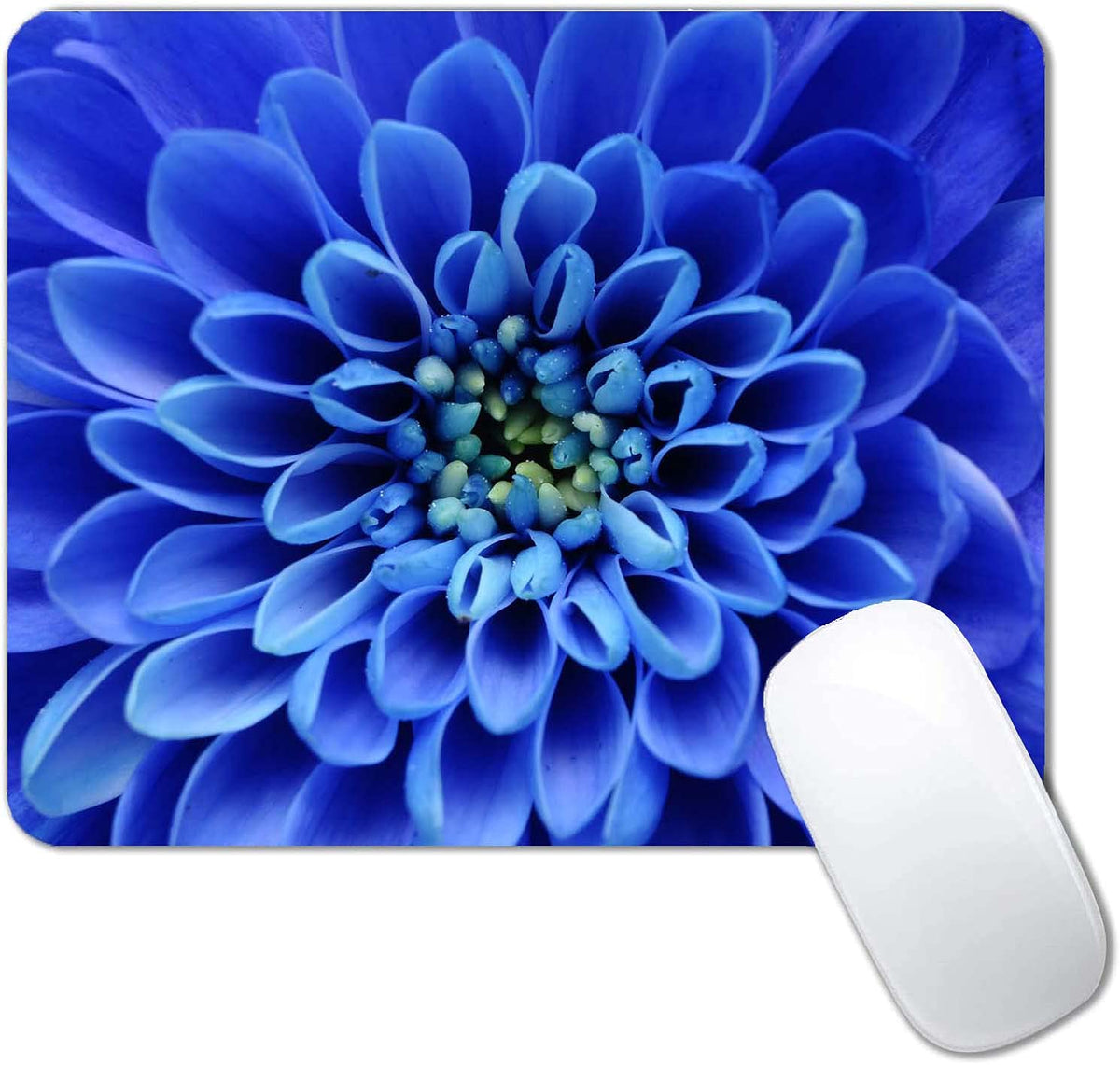 Beach Sunset Mouse Pad,Cute Mouse pad,Custom Small Mouse Pads with Designs,Portable Office Non-Slip Rubber Base Wireless Mouse Pad for Laptop