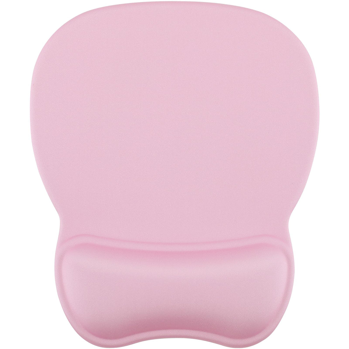MROCO Ergonomic Mouse Pad with Gel Wrist Rest, 9.4 x 8.1 in, Black | Ergonomic Shape Design for Pain Relief, Cooling Feel Gel Cushioning for Wrist Comfort, Smooth Lycra Surface, Non-Slip PU Base