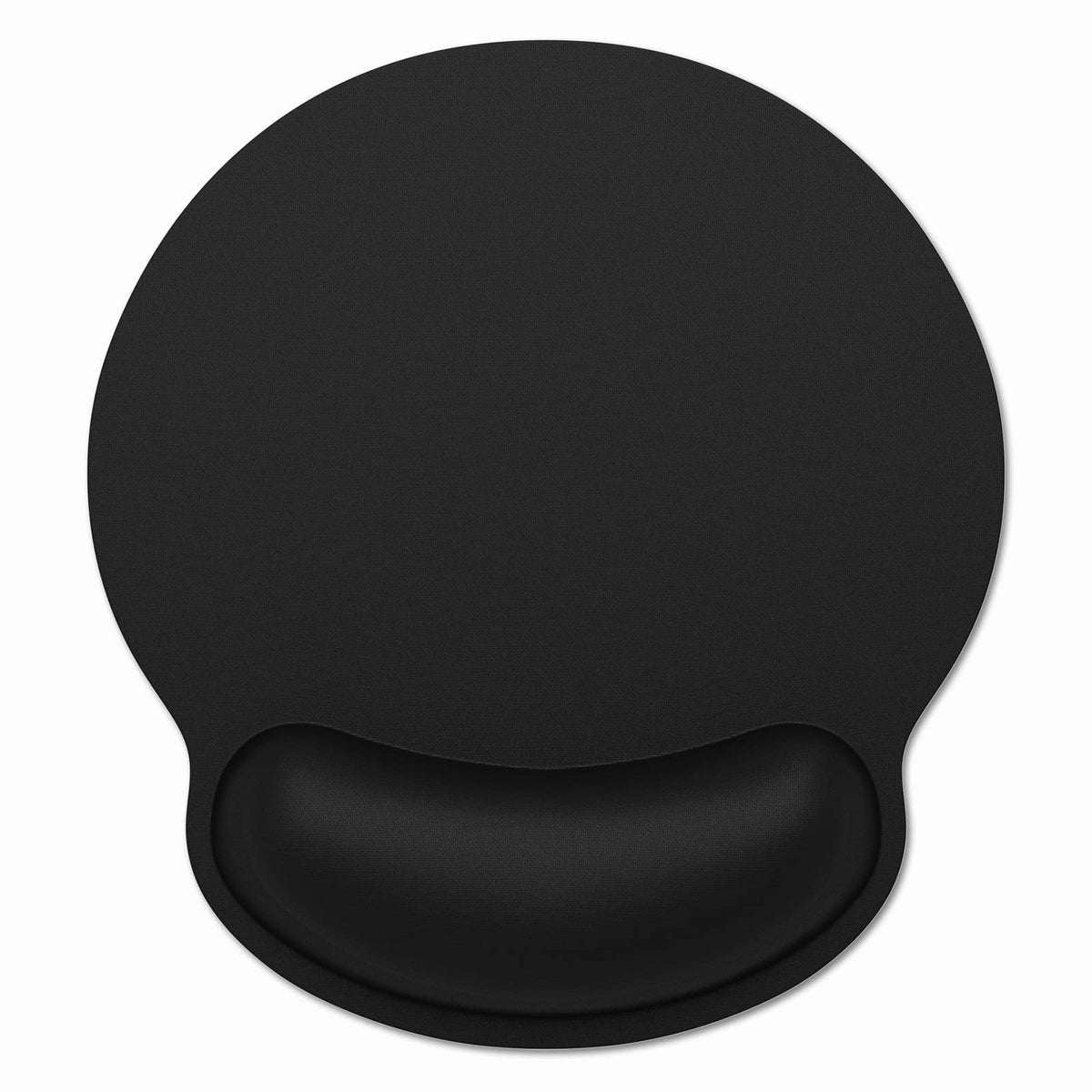 Dapesuom Ergonomic Mouse Pad with Wrist Support, Comfortable Memory Foam Wrist Rest for Easy Typing Pain Relief, Cute Computer Gaming Desktop Mouse Mat with Non-Slip Base for Laptop, Office, White