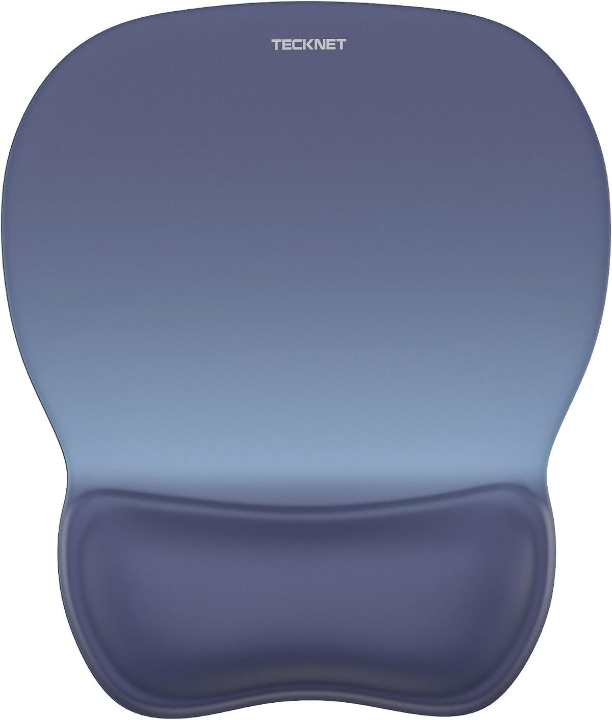 TECKNET Gel Ergonomic Mouse Pad with Wrist Rest, Non-Slip PU Base, Gradient | Comfortable Gel Cushion, Pain Relief, Smooth and Waterproof Surface, Mouse Pad with Wrist Rest for Office, Gaming and Study