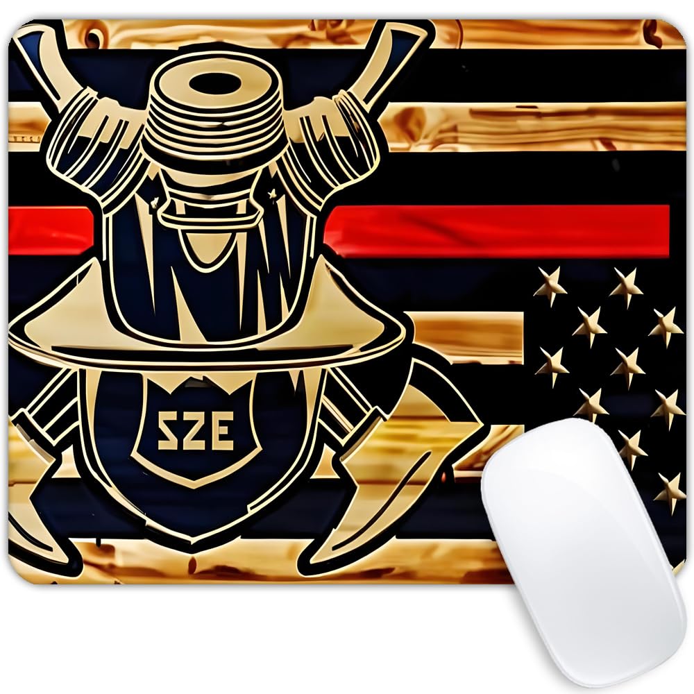 United States National Flag Mousepad Non-Slip Rubber Base Mouse Pads for Computers Laptop Office Desk Accessories Mouse pad (National Flag, 1pc)