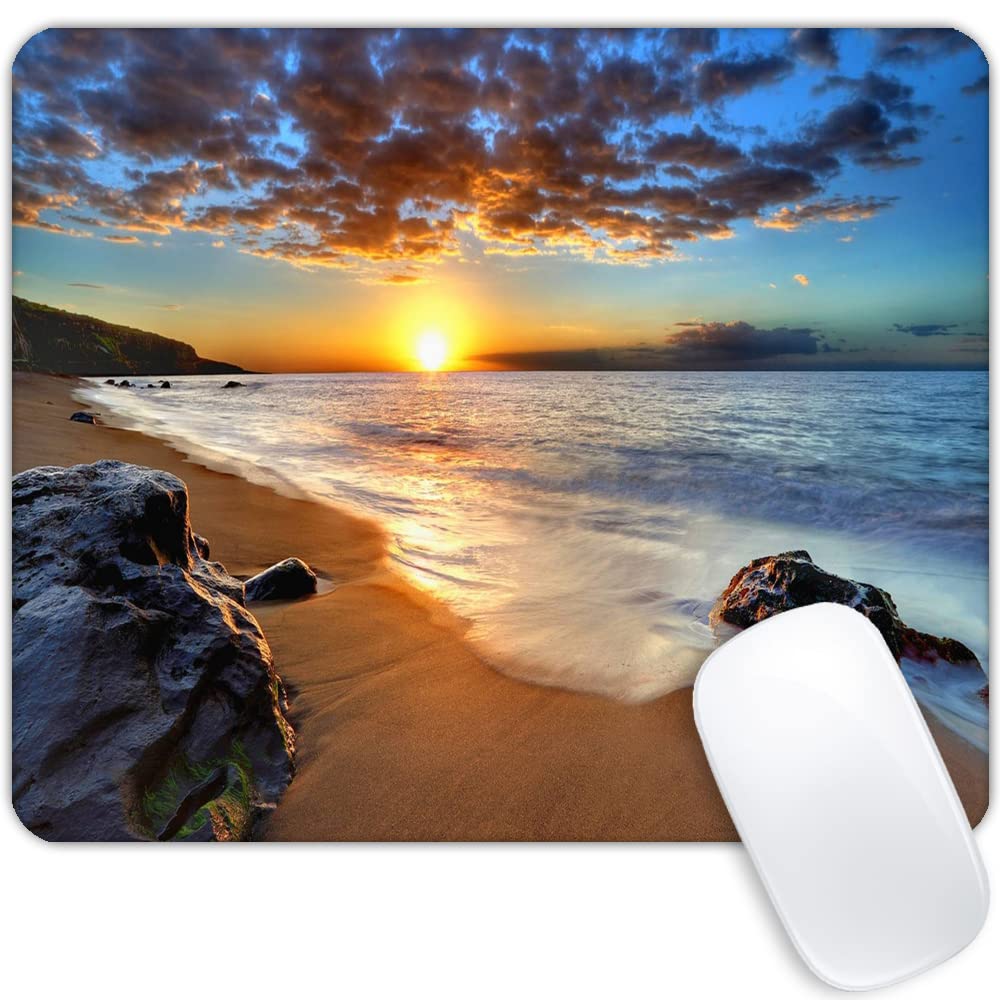 United States National Flag Mousepad Non-Slip Rubber Base Mouse Pads for Computers Laptop Office Desk Accessories Mouse pad (National Flag, 1pc)