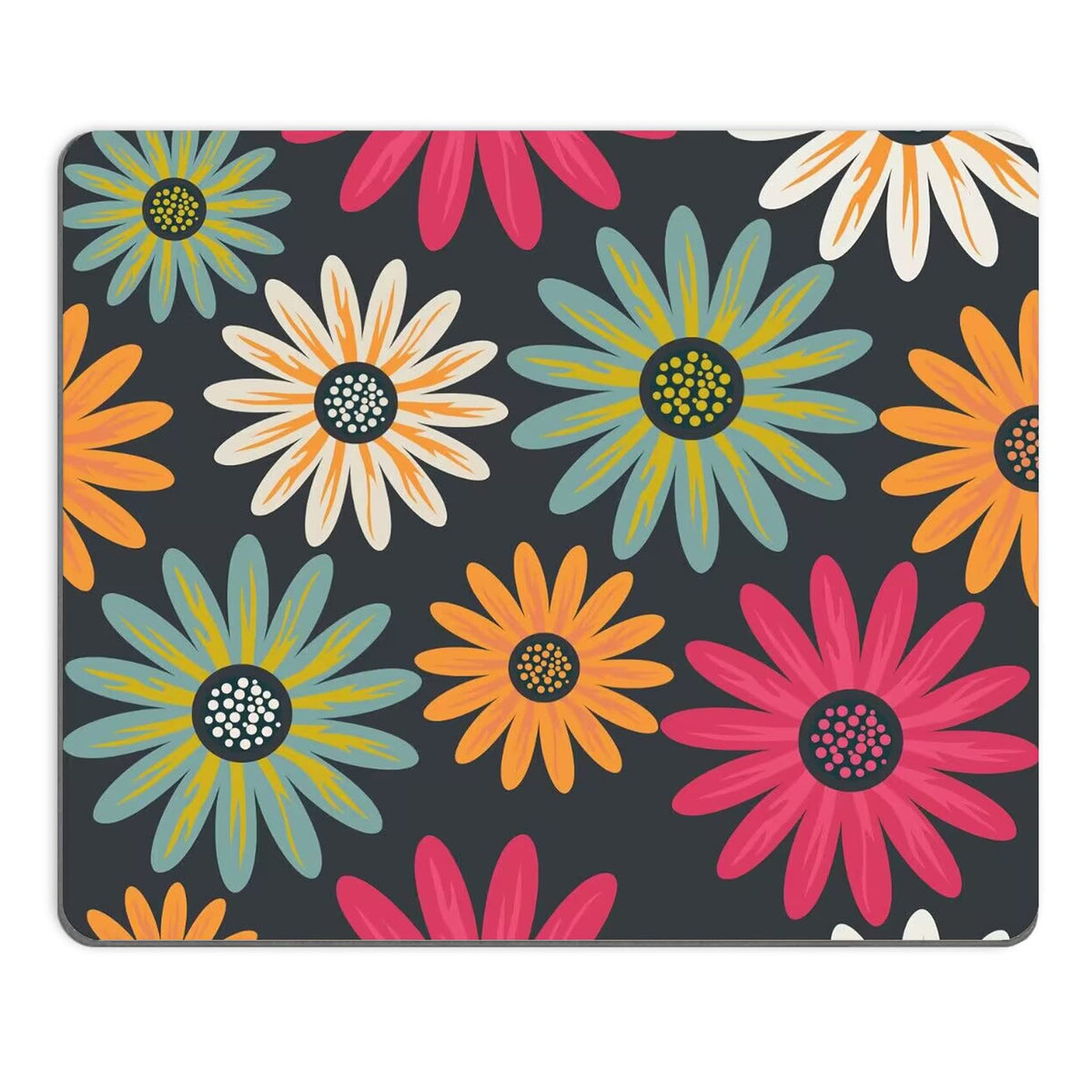 Mouse Pad, Square Mousepad, Personalized Premium-Textured, Non-Slip Rubber Base Mouse Mat, Waterproof Gaming Mouse Pad for Wireless Mouse, Computers, Laptop, Office, Home (Purple Butterfly)