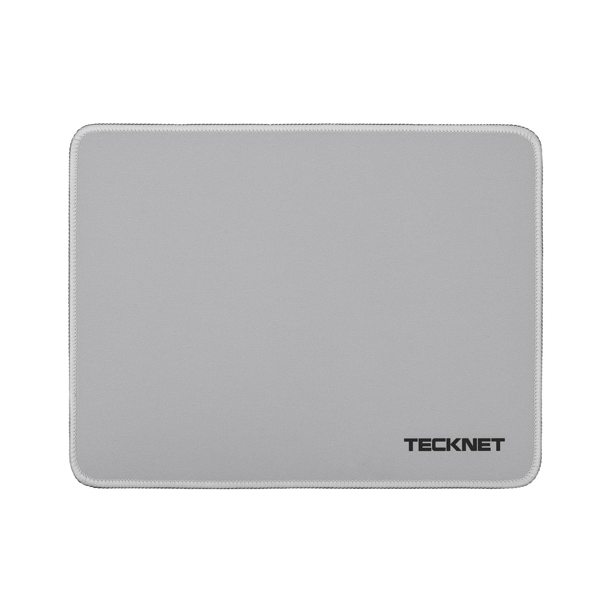 TECKNET Mouse Pad with Durable Anti-fray Stitching, Black Small Mousepad | Anti-slip Rubber Base, Ultra-smooth Surface, Waterproof Material, Gaming Mouse Mat for Laptop for Laser and Optical Mice