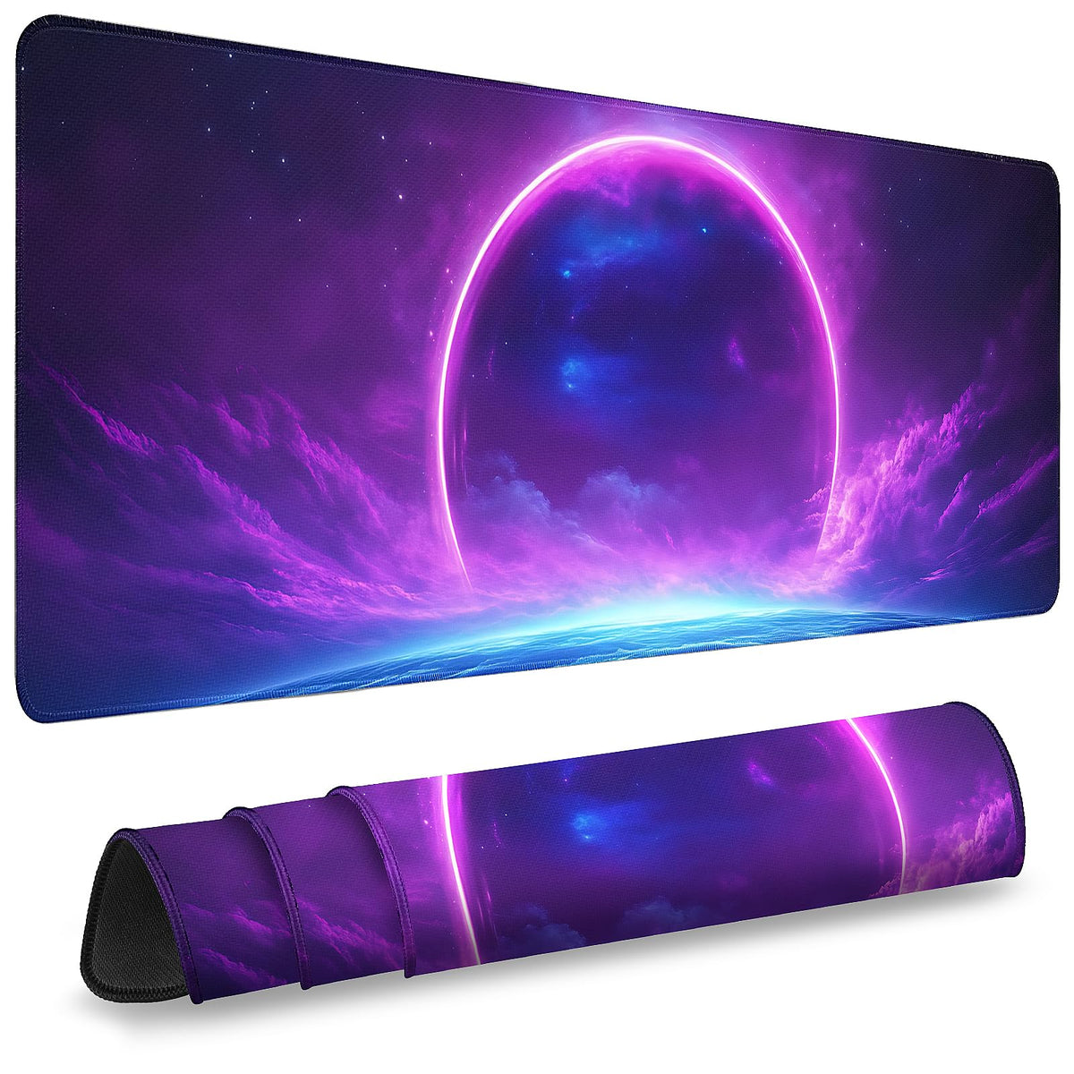 Gaming Mouse Pad, Desk Mat for Keyboard and Mouse, Large Mouse Pad for Desk, Computer Mousepad