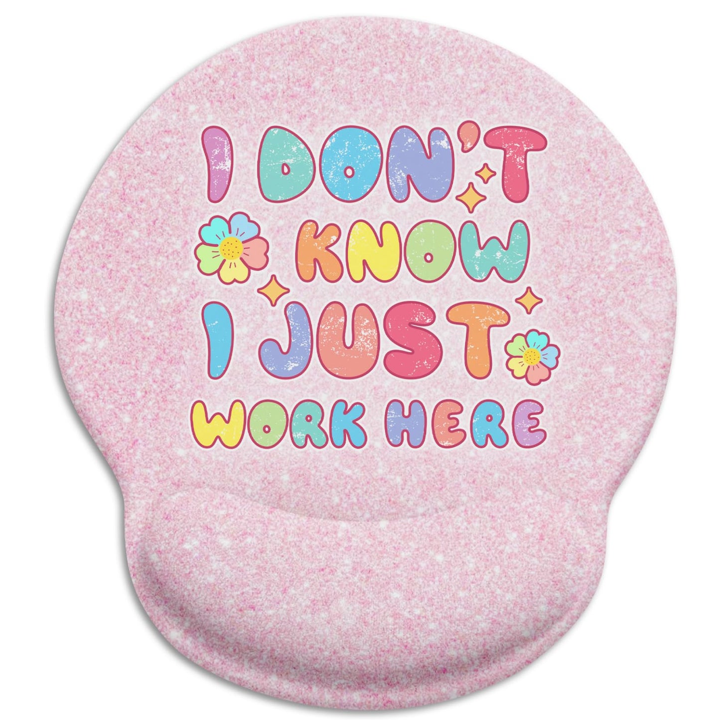 LIMKRIAN Funny Ergonomic Mouse Pad with Wrist Rest, Cat Desk Decor Gifts | Comfort Wrist Support, Cooling Gel Eases Wrist Pain, Non-Slip PU Base, Gaming Computer Cute Office Desk Accessories Supplies