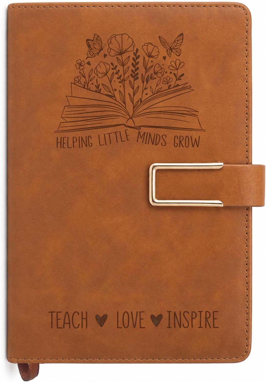 AOSERI Teacher Gifts for Women and Men,PU Leather Teacher Notebook Journal | Teacher Appreciation Gifts from Students for Preschool, Daycare, Elementary, New Teachers, End of School Year, Back to School