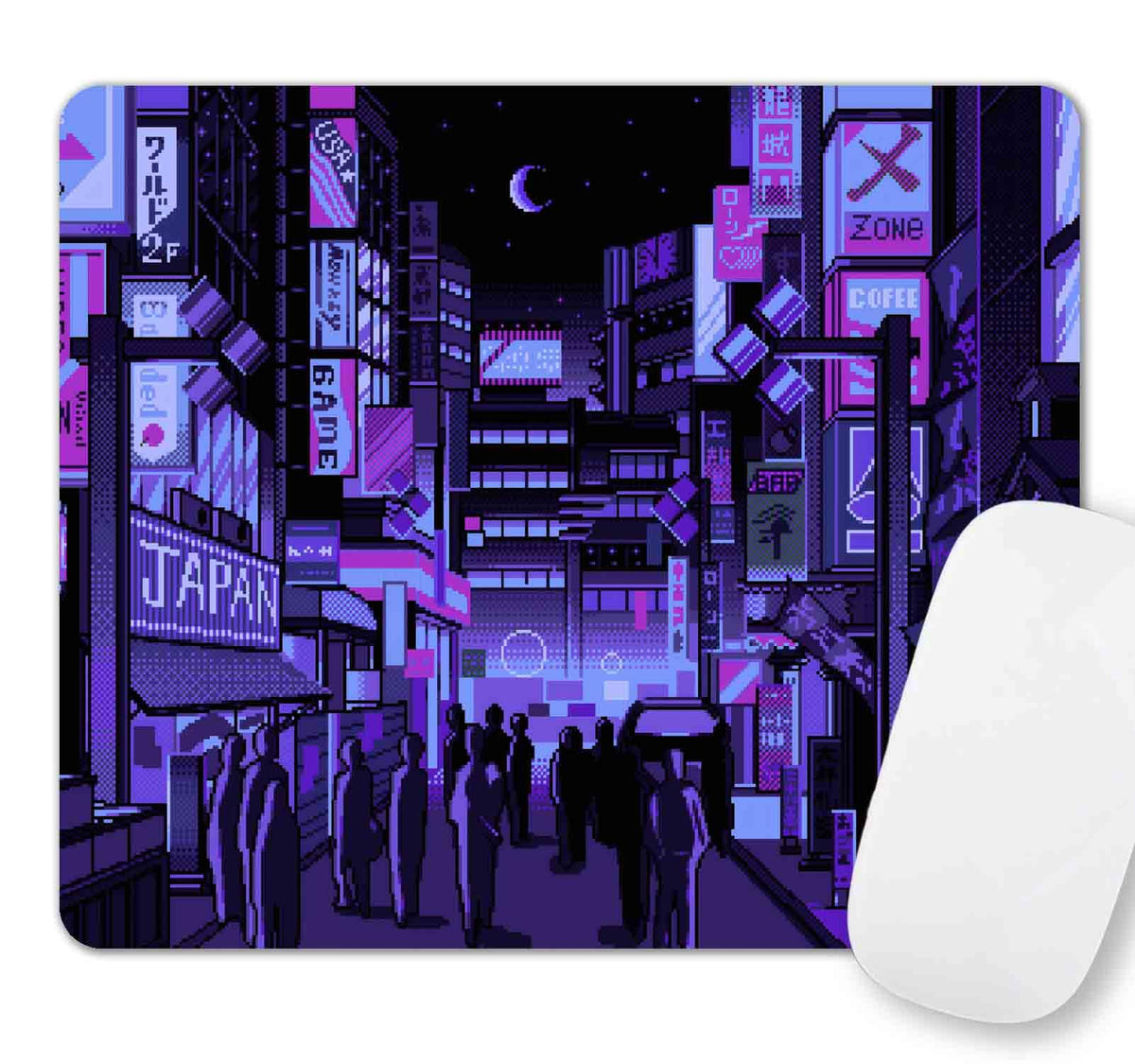 Cute Colorful Checkered Mouse Pad, Retro Purple Pink Blue Green Mousepad, Square Aesthetic Mice Pad Perfect Design for Gaming, Computer,Laptop, Office Work, Non-Slip Rubber Mouse Mat, 9.5x7.9 inch