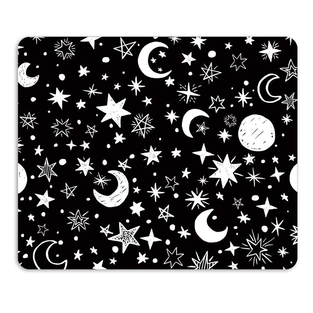 Mouse Pad, Square Mousepad, Personalized Premium-Textured, Non-Slip Rubber Base Mouse Mat, Waterproof Gaming Mouse Pad for Wireless Mouse, Computers, Laptop, Office, Home (Purple Butterfly)