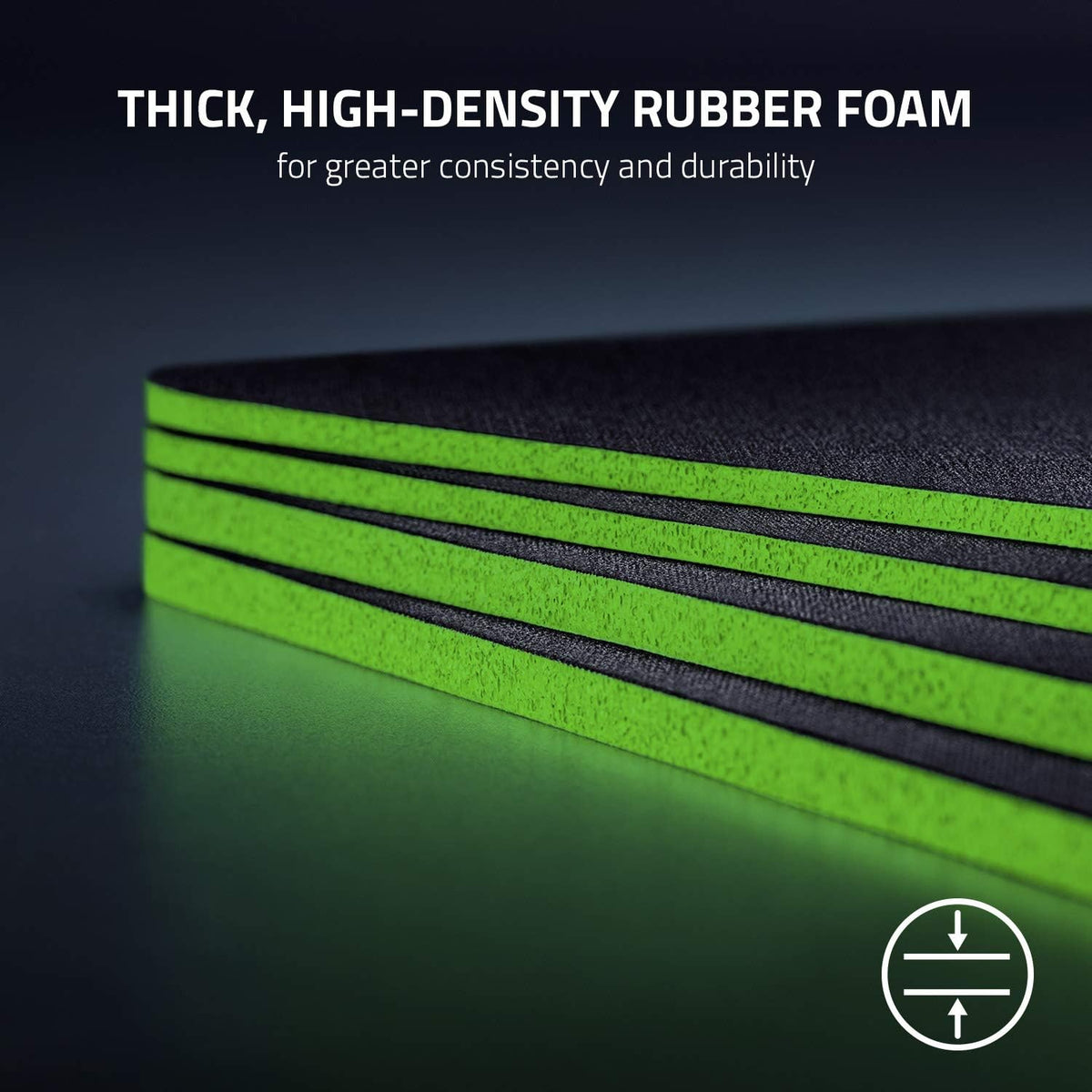 Razer Gigantus V2 Cloth Gaming Mouse Pad (XXL), Thick, Non-Slip Base, Black | High-Density Foam