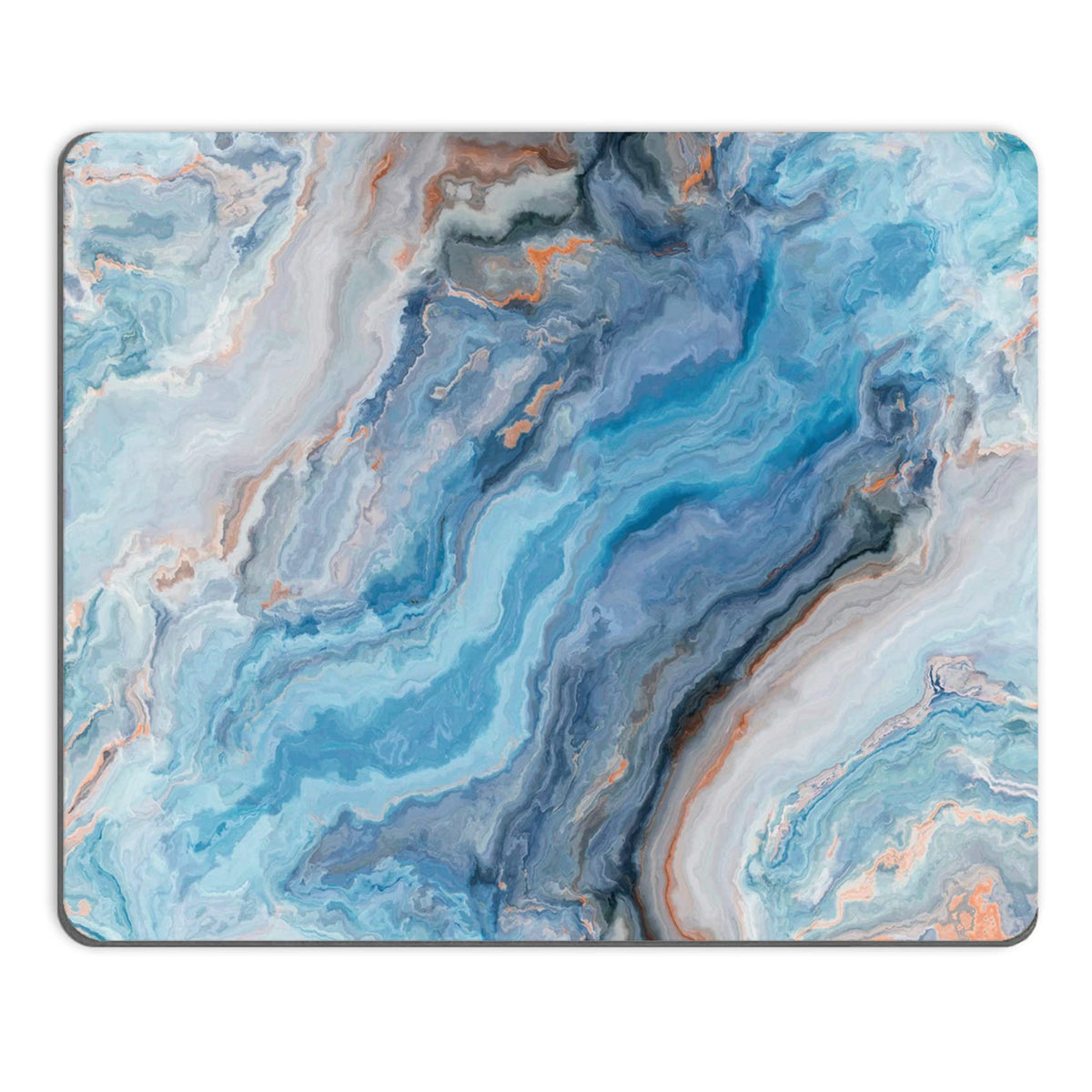 Mouse Pad, Square Mousepad, Personalized Premium-Textured, Non-Slip Rubber Base Mouse Mat, Waterproof Gaming Mouse Pad for Wireless Mouse, Computers, Laptop, Office, Home (Purple Butterfly)