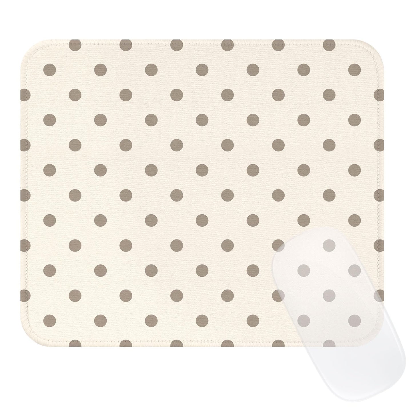 Cute Blue Stripes Mouse Pad, Waterproof Aesthetics Mouse Pads Design, Non-Slip Rubber Base Computer Simple Funny Mousepad,Small Mouse Mat Desk Accessories,Light Blue
