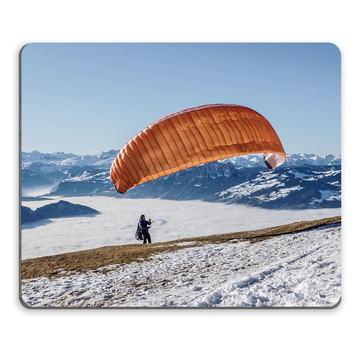 Mouse Pad, Square Mousepad, Personalized Premium-Textured, Non-Slip Rubber Base Mouse Mat, Waterproof Gaming Mouse Pad for Wireless Mouse, Computers, Laptop, Office, Home (Purple Butterfly)