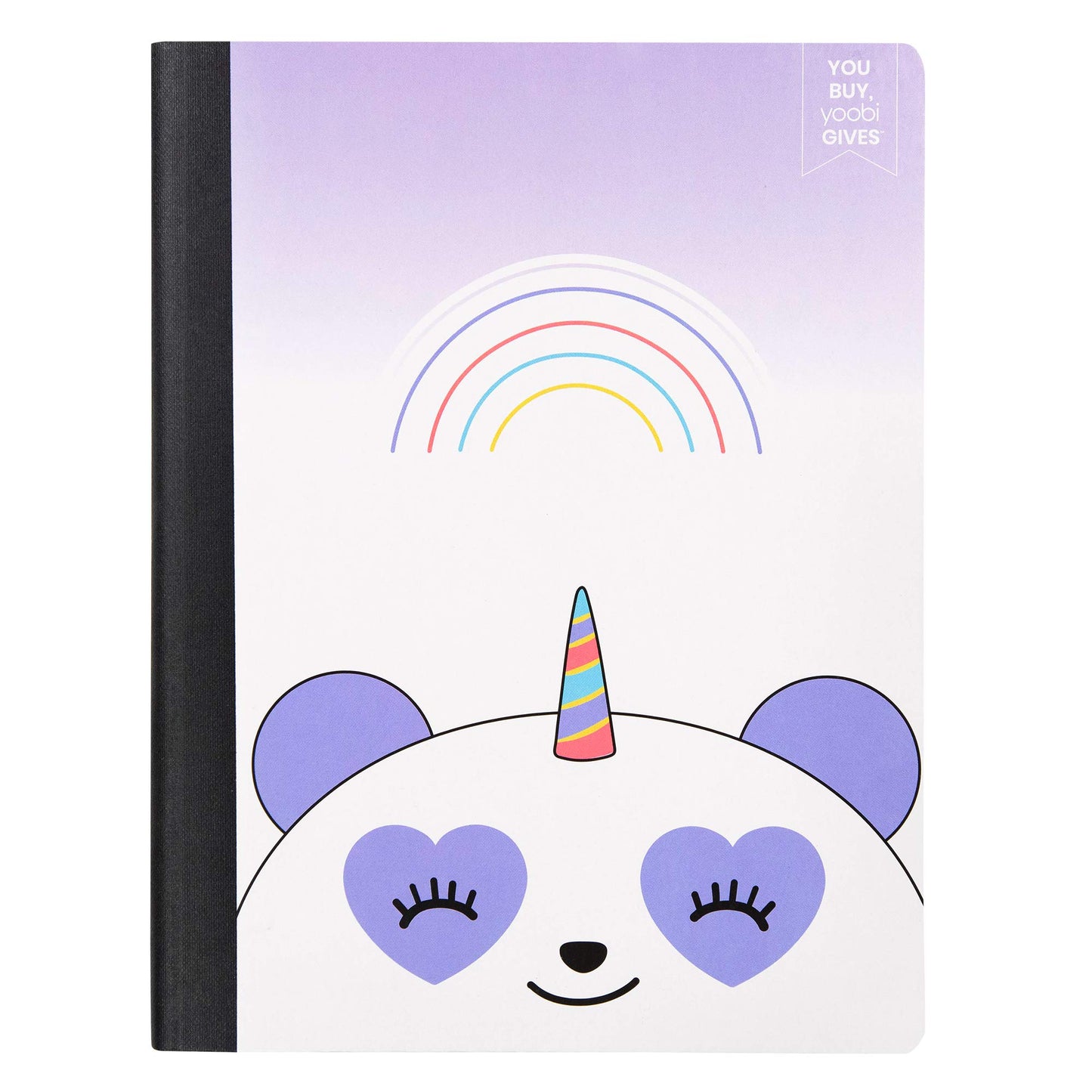 Yoobi x Barbie College Ruled Spiral Notebooks, 3-Pack, 100 Sheets | 3-Hole Punched Sheets, Perforated Pages, 100–150 Sheets, Multi-Pack (3-Pack or 6-Pack), Fun Prints & Designs