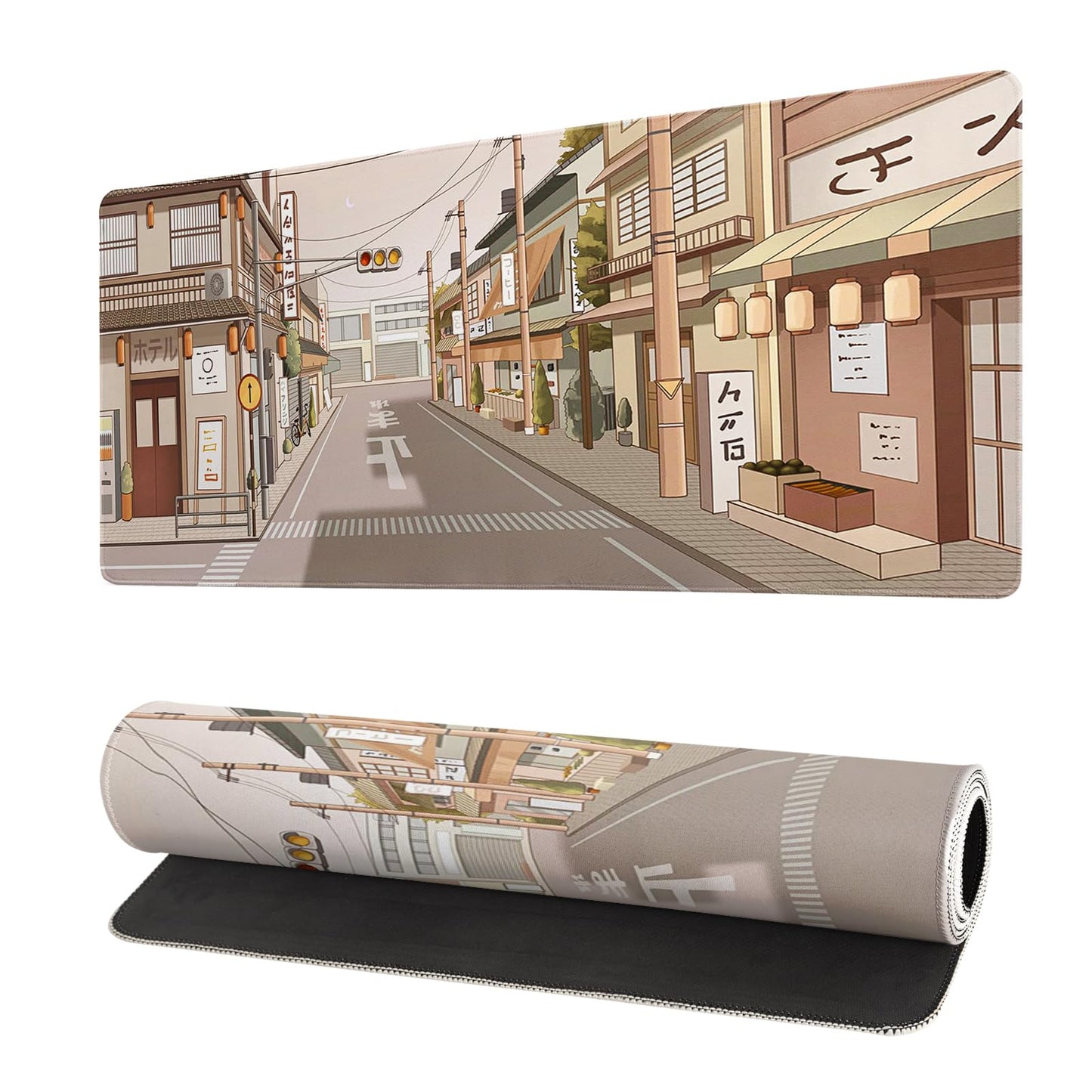 Topographic Contour Extended Big Mouse Pad Large,Gaming Mouse Pad Desk Pad,27.6x11.8 Inch Long Computer Keyboard Mouse Mat Mousepad with 3mm Non-Slip Base and Stitched Edge for Gaming and Office