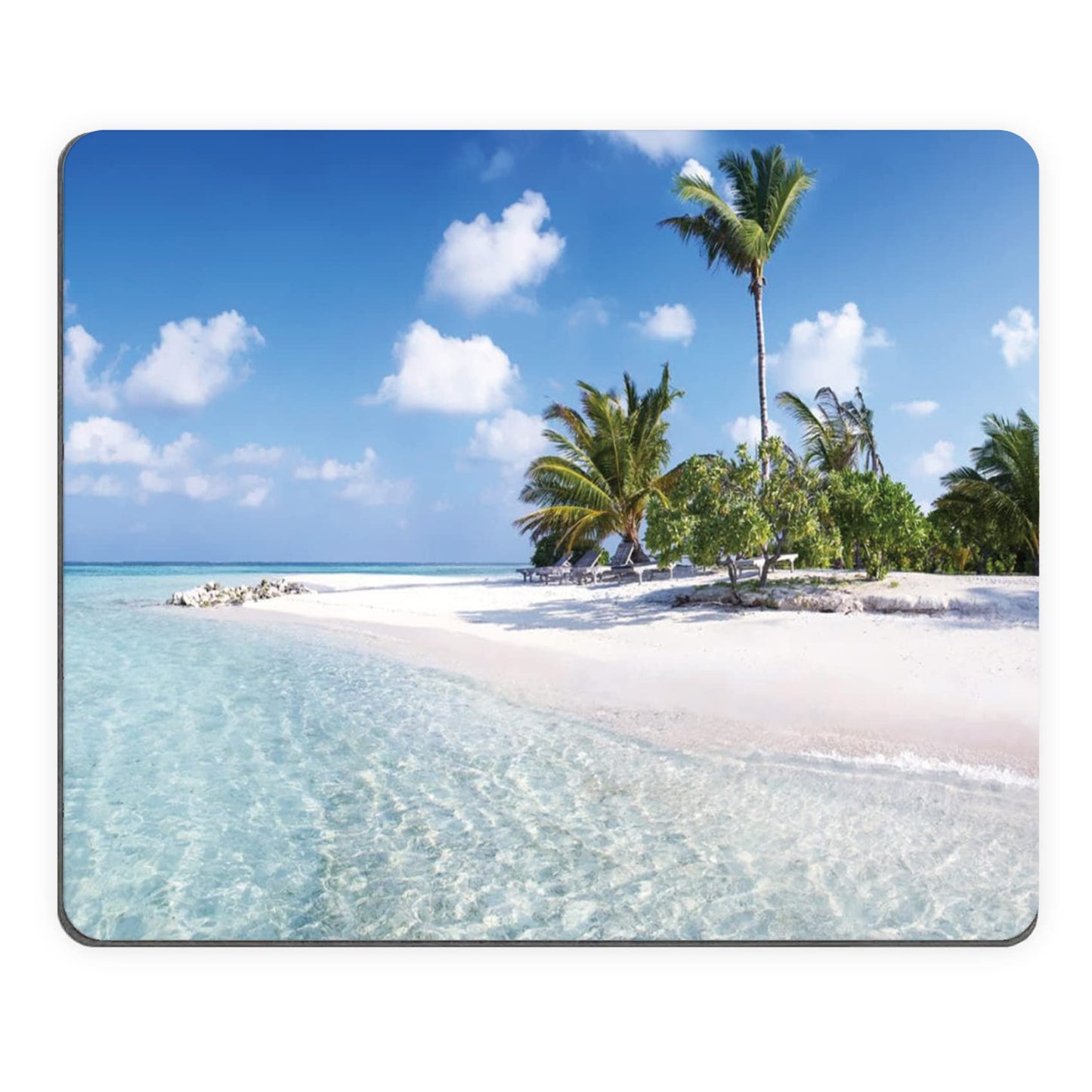 Mouse Pad, Square Mousepad, Personalized Premium-Textured, Non-Slip Rubber Base Mouse Mat, Waterproof Gaming Mouse Pad for Wireless Mouse, Computers, Laptop, Office, Home (Purple Butterfly)
