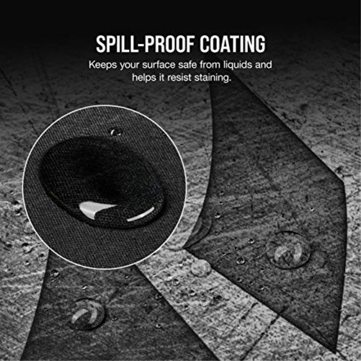 Corsair MM350 PRO Extended XL Premium Spill-Proof Cloth Gaming Mouse Pad – 36.6” Width x 15.7” Height Surface – Black/Gray