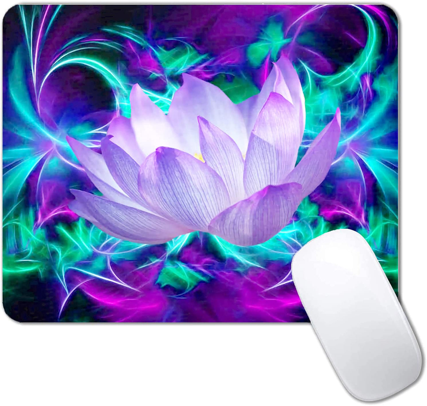 Beach Sunset Mouse Pad,Cute Mouse pad,Custom Small Mouse Pads with Designs,Portable Office Non-Slip Rubber Base Wireless Mouse Pad for Laptop