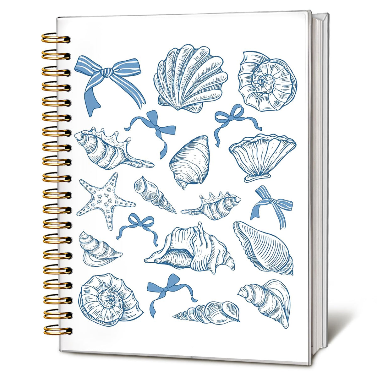 Cute Pink Bow Journal for Teen Girls & Women, Cute School Supplies - Cute Preppy Bow Stuff Birthday Gifts for Women Girls, Coquette Stuff Pink Bow Bible Hardcover Spiral Notebook 5.5x8.3
