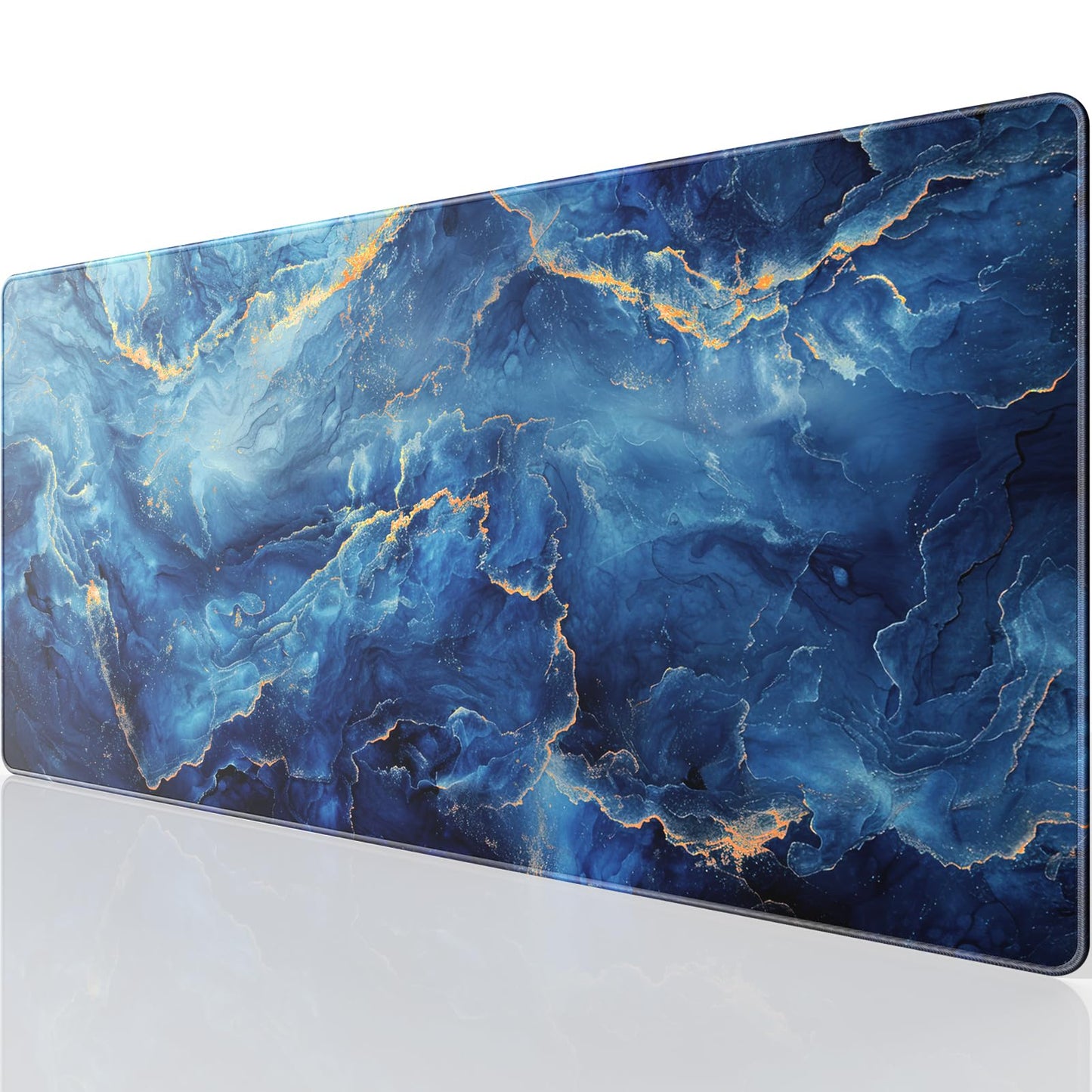 KTRIO Large Gaming Mouse Pad Desk Mat for Gamer, 31.5" x 11.8", Black, XL | Extended Size Design, Superior Micro-Weave Cloth, Non-Slip Rubber Base, Durable Stitched Edges, Water-Resistant Coating