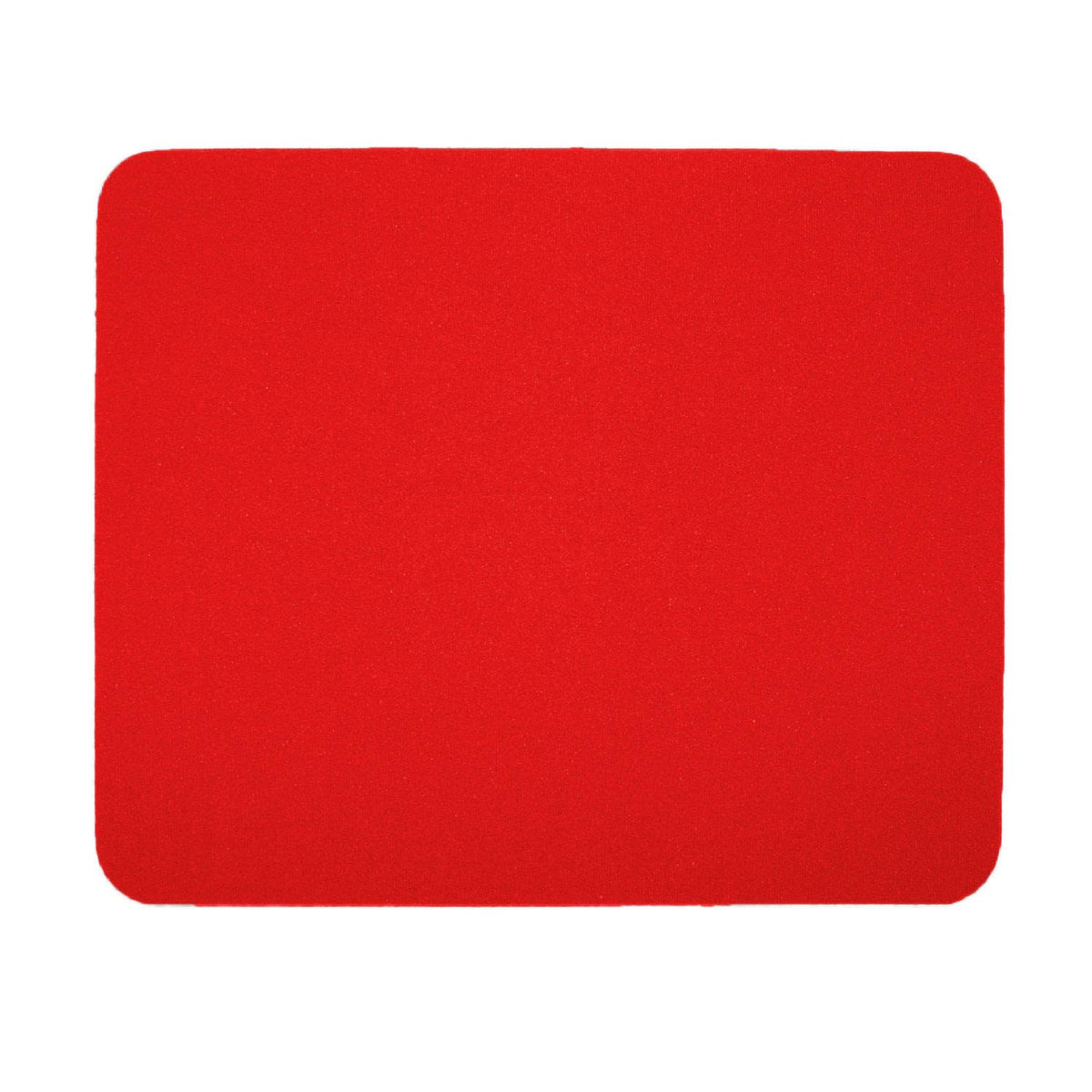 Belkin Rubber Fabric Mouse Pad, 8 x 9 in, Black | Non-slip rubber base, smooth fabric surface, desk accessory for office, home, and gaming setups