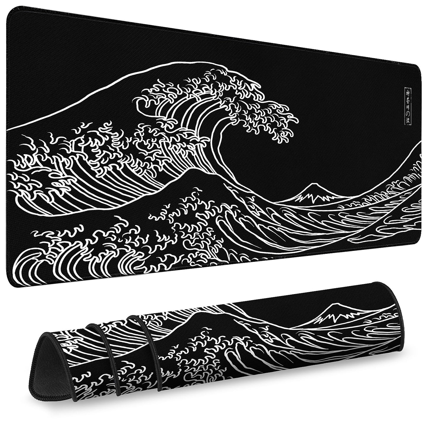 Gaming Mouse Pad, Desk Mat for Keyboard and Mouse, Large Mouse Pad for Desk, Computer Mousepad