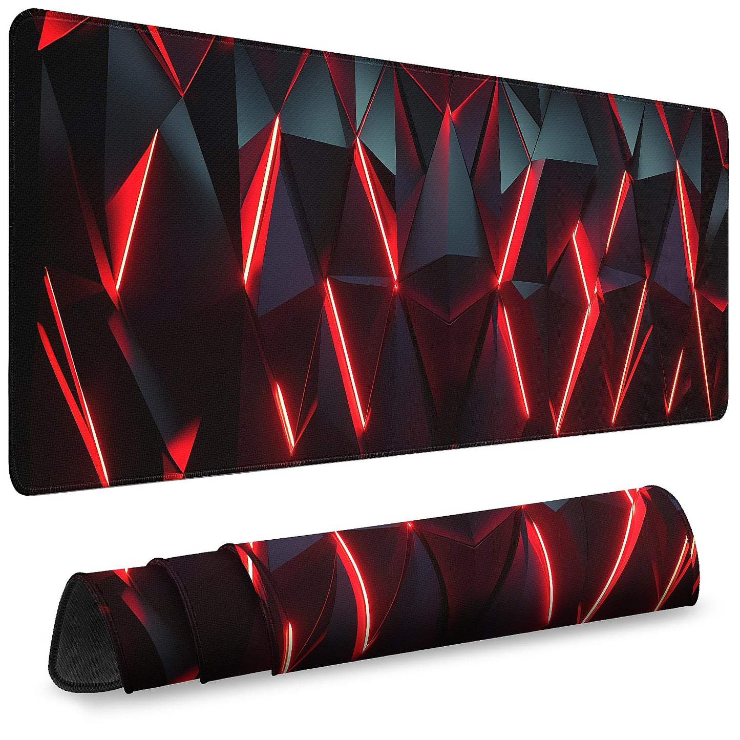 Mouse Pad Gaming - Desk Mat for Keyboard and Mouse - Large Mouse Pads for Desk, Gaming Mousepad with Non-Slip Base, Desks Pad (31.5" X 11.8") for Game, Office and Home