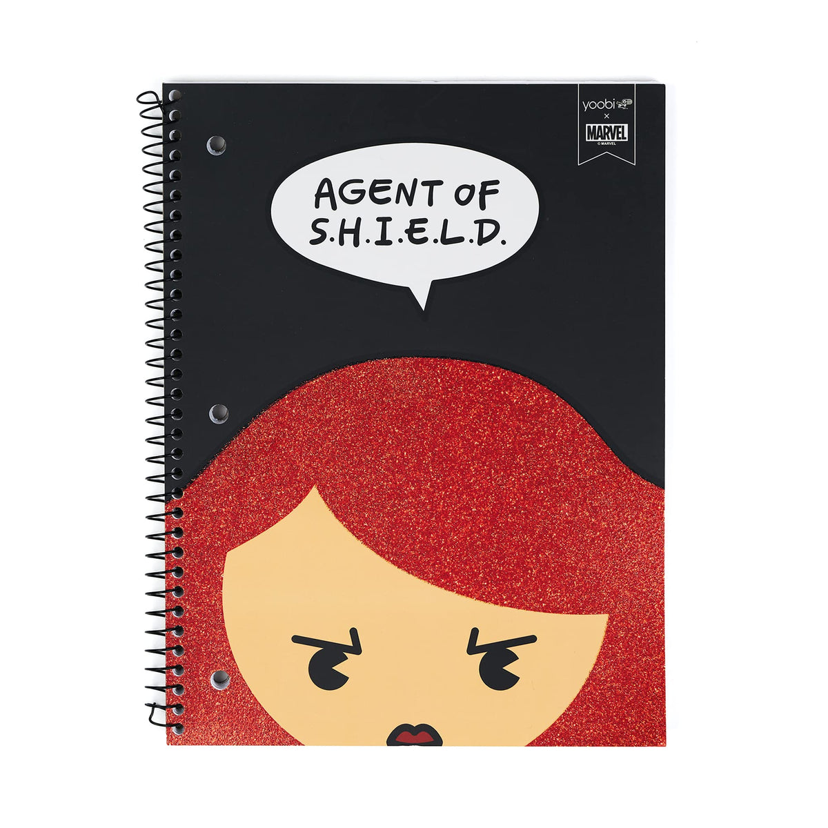 Yoobi x Barbie College Ruled Spiral Notebooks, 3-Pack, 100 Sheets | 3-Hole Punched Sheets, Perforated Pages, 100–150 Sheets, Multi-Pack (3-Pack or 6-Pack), Fun Prints & Designs