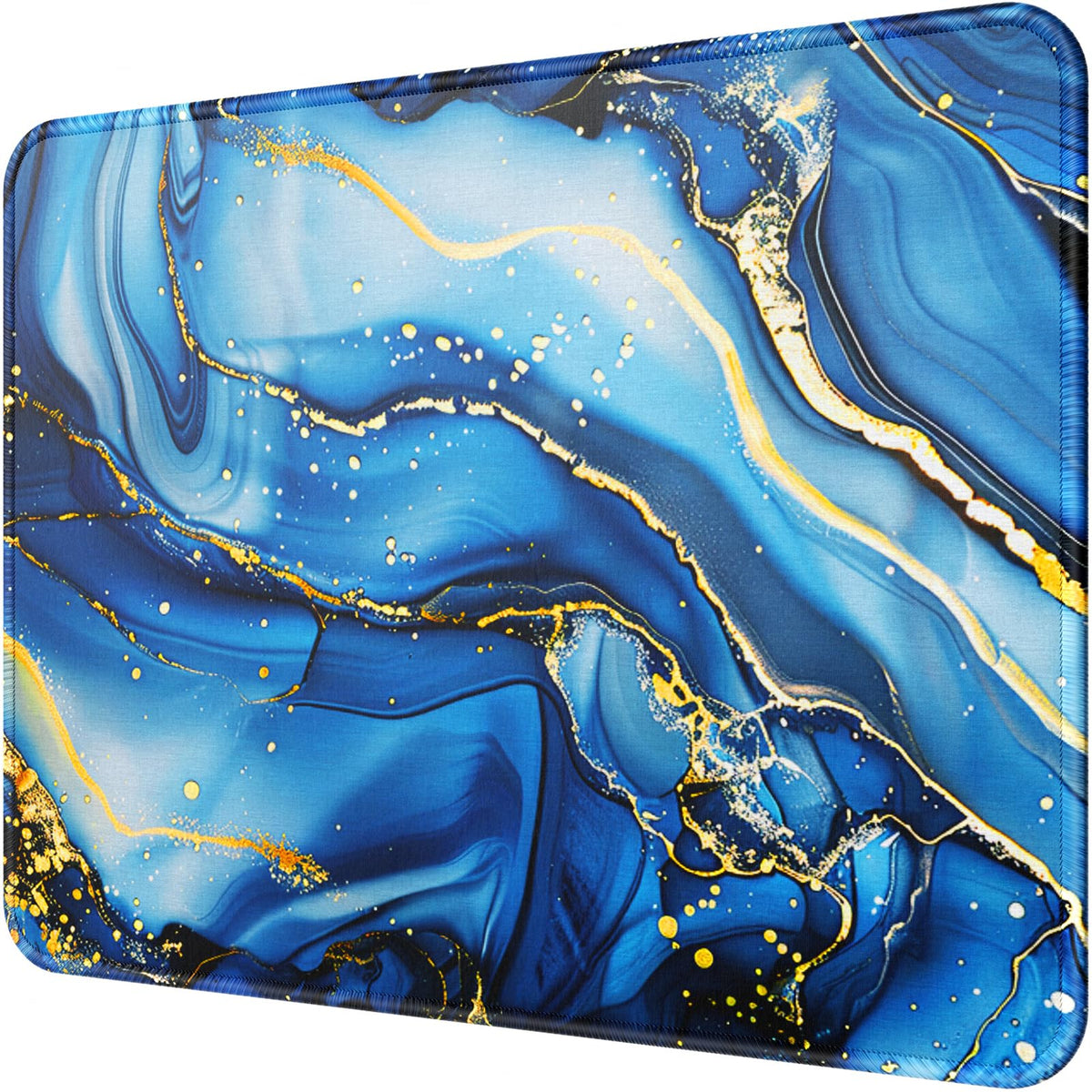 MROCO Essential Office & Gaming Mouse Pad, 30% Larger, 8.5” x 11” in, Black | Anti-Fray Stitched Edges, Premium Textured Surface, Non-Slip Rubber Base, Water and Stain Resistant Protection