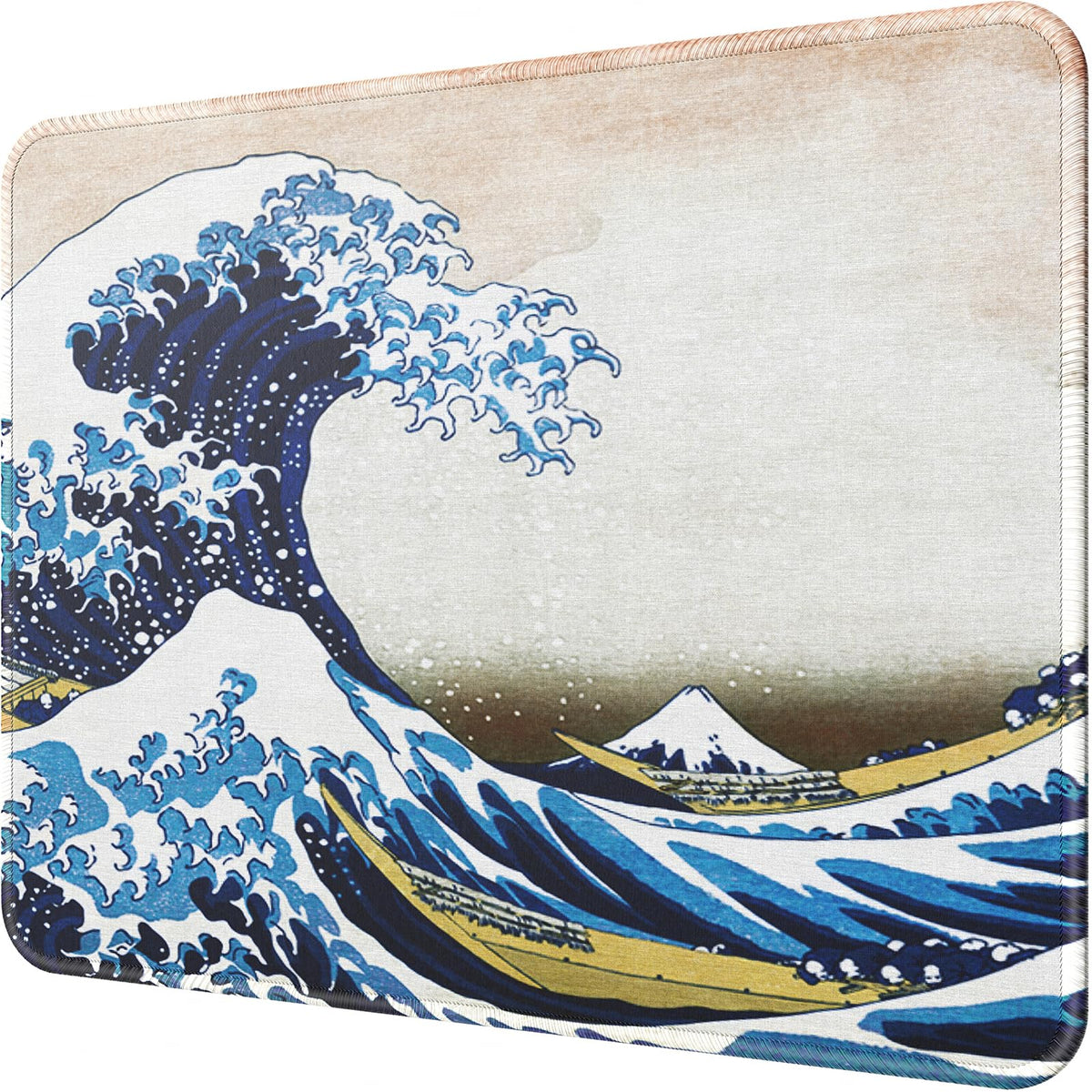 MROCO Essential Office & Gaming Mouse Pad, 30% Larger, 8.5” x 11” in, Black | Anti-Fray Stitched Edges, Premium Textured Surface, Non-Slip Rubber Base, Water and Stain Resistant Protection