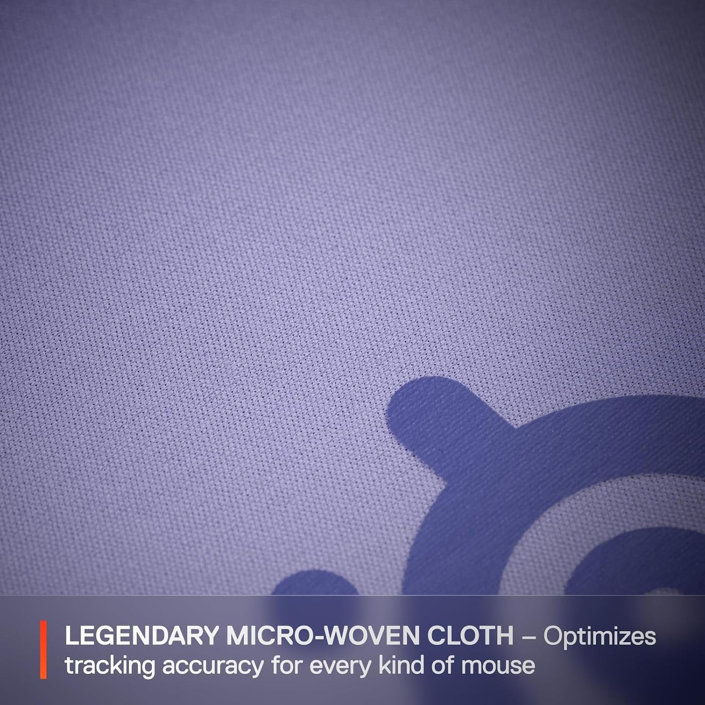 SteelSeries QcK Cloth Gaming Mouse Pad - Exclusive Micro-Woven Surface - Optimized for Gaming Sensors - Maximum Control - Size M - Lavender