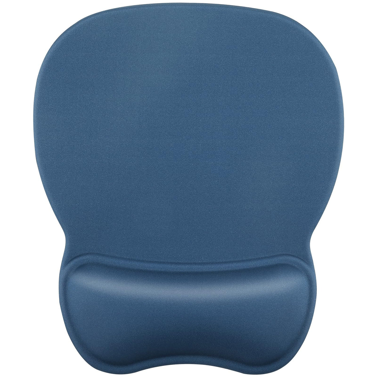 MROCO Ergonomic Mouse Pad with Gel Wrist Rest, 9.4 x 8.1 in, Black | Ergonomic Shape Design for Pain Relief, Cooling Feel Gel Cushioning for Wrist Comfort, Smooth Lycra Surface, Non-Slip PU Base