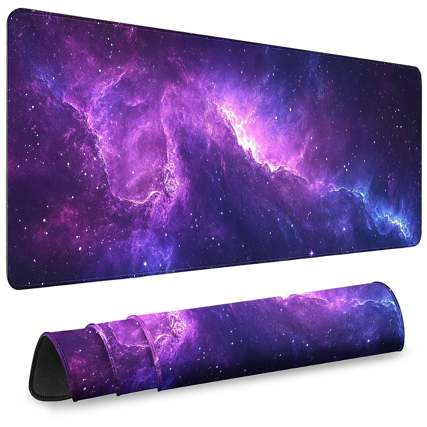 Gaming Mouse Pad, Desk Mat for Keyboard and Mouse, Large Mouse Pad for Desk, Computer Mousepad